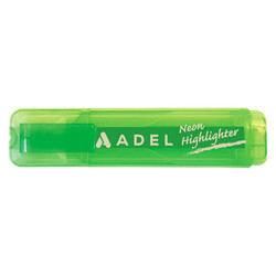 Adel - Adel Fosforlu Kalem Şeffaf Neon Yeşil