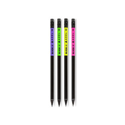 Adel - Adel Kurşun Kalem Black Line Noble Silgili