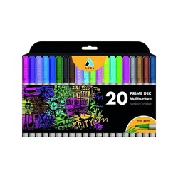 Adel Marker Prime Ink Multisurface 20'li Karma - Thumbnail