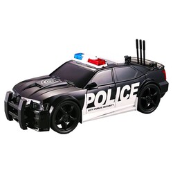 Adel - Adel Nitro Speed Polis Arabası 1:20 Siyah (1)