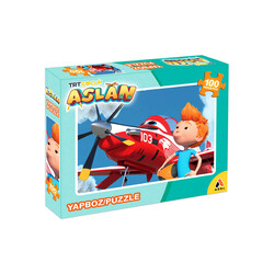Adel - Adel Trt Çocuk Aslan Puzzle 100'lü