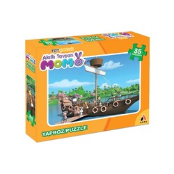 Adel - Adel Trt Çocuk Tavşan Momo Puzzle 35'li (1)
