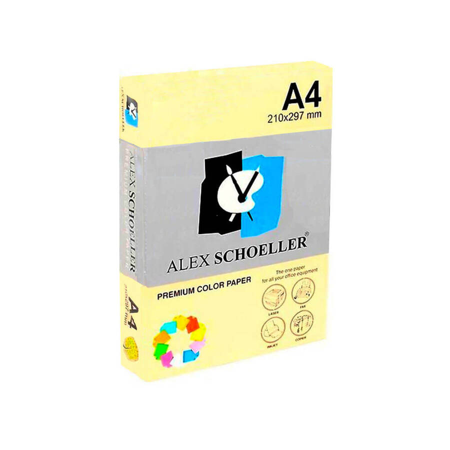Alex Schoeller Fotokopi Kağıdı Renkli A4 500'lü 510 Krem
