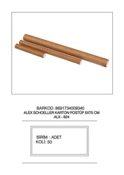 Alex Schoeller - Alex Schoeller Postüp Karton 5 x 75 cm 824