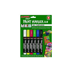 Alpino - Alpino Crea Paint Marker 6'lı Ar-0166