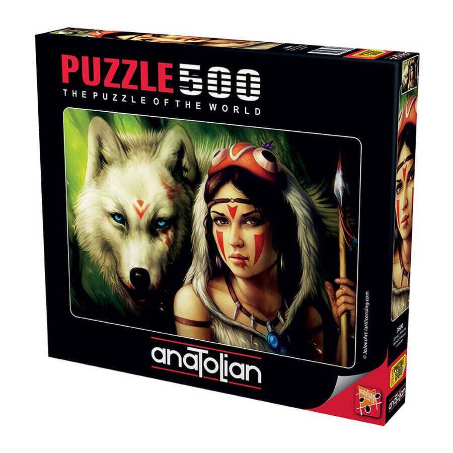 Anatolian Puzzle Savaşçı Prenses Warrior Princess 500'lü