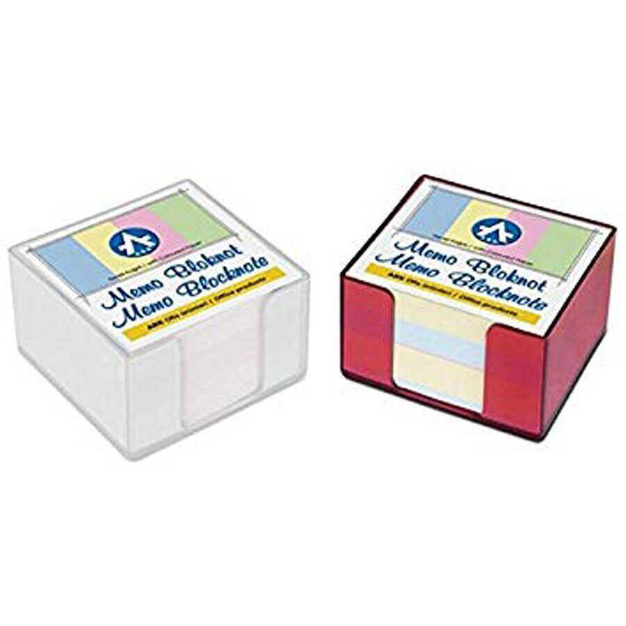 Ark Plastik Renkli Kağıt Küp Blok