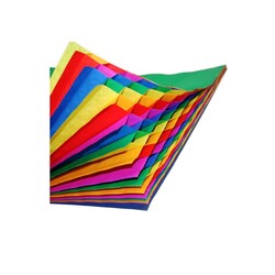 Art - Art Petek Süs Kağıdı 8 Renk 8 Tabaka 33 x 40 cm