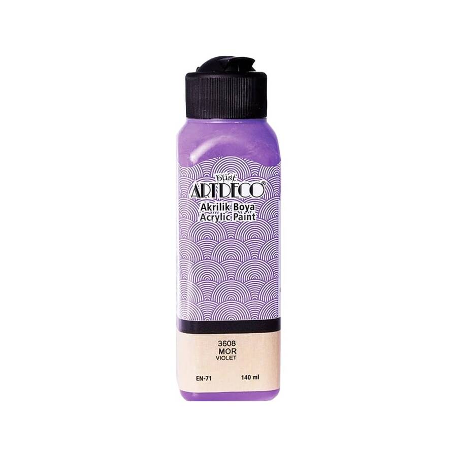 Artdeco Akrilik Boya 140 ml Mor