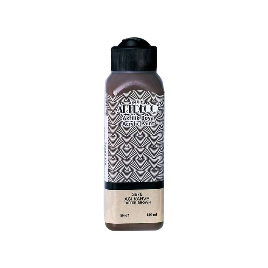 Artdeco Akrilik Boya 140 ml Acı Kahve