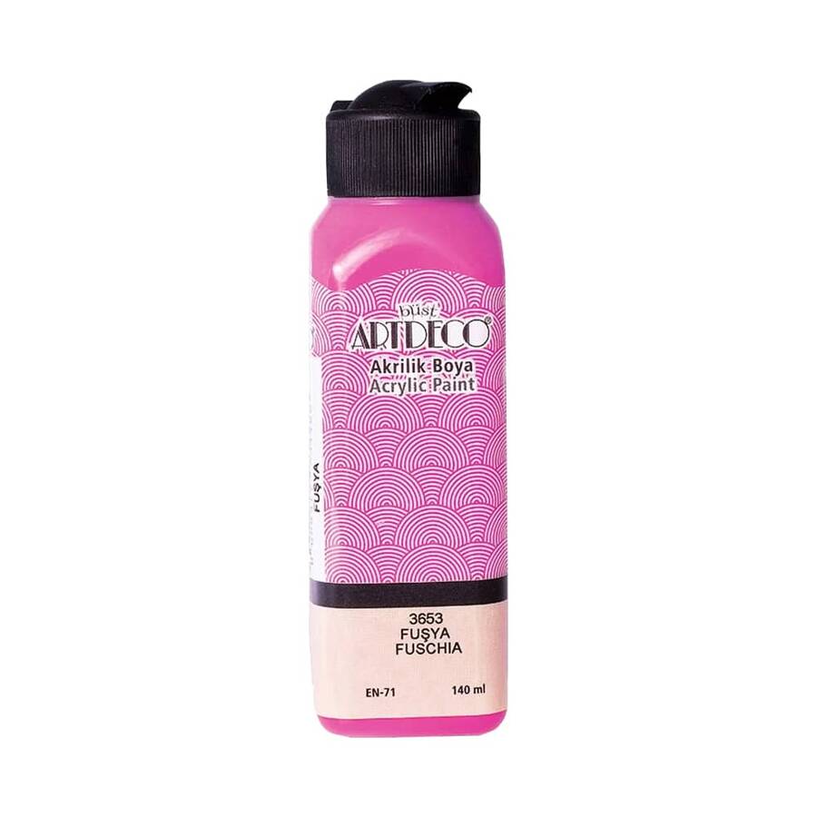 Artdeco Akrilik Boya 140 ml Fuşya