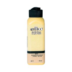 Artdeco - Artdeco Akrilik Boya 140 ml Kanarya Sarısı