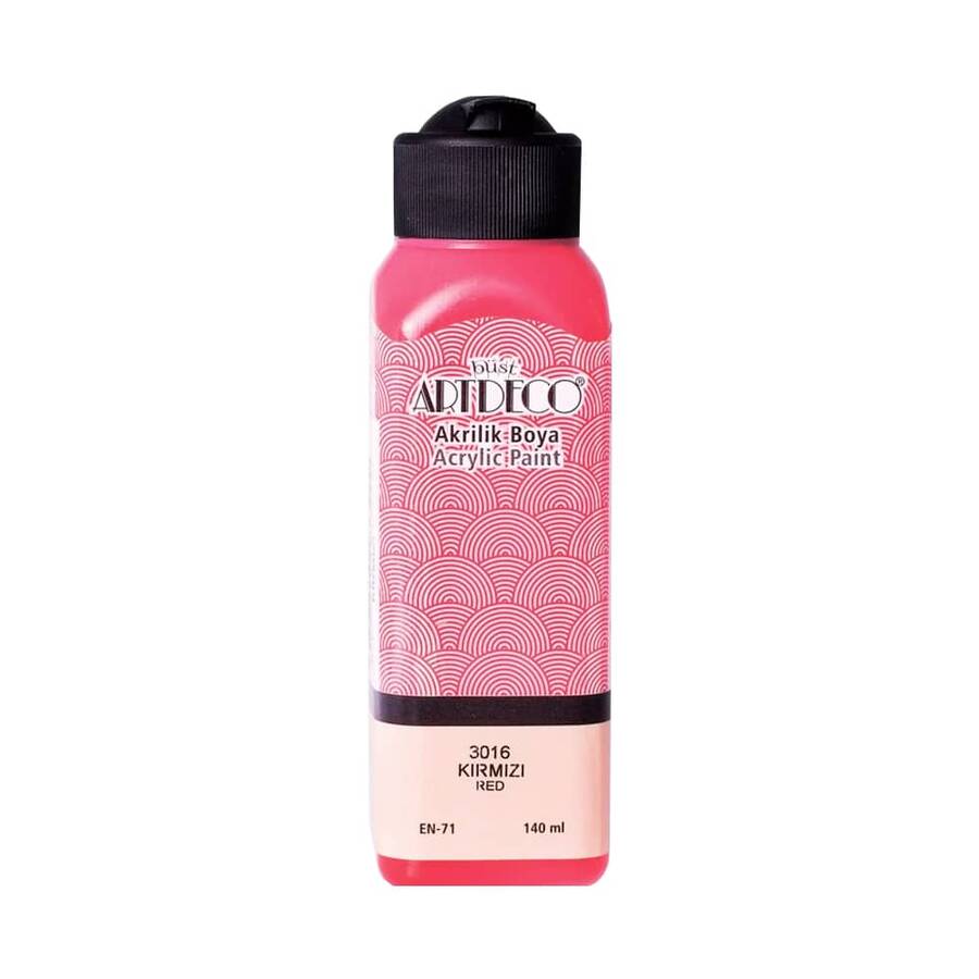 Artdeco Akrilik Boya 140 ml Kırmızı