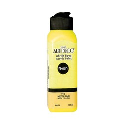 Artdeco - Artdeco Akrilik Boya 140 ml Neon Sarı