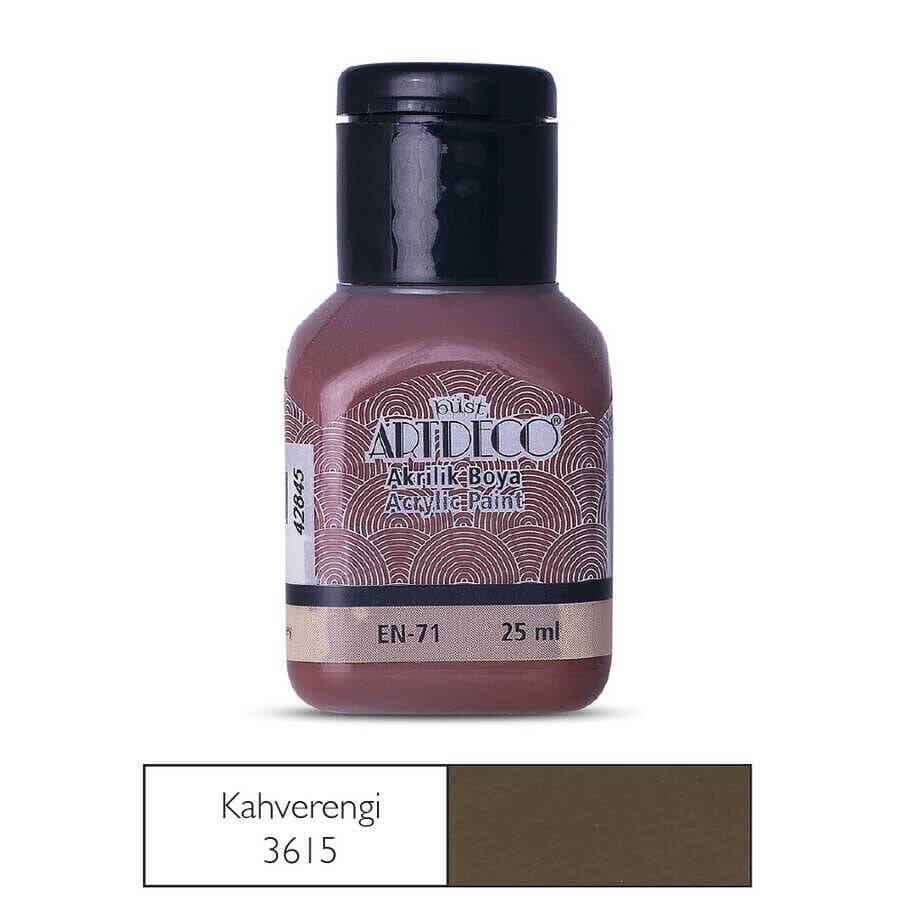 Artdeco Akrilik Boya 25 ml Kahverengi