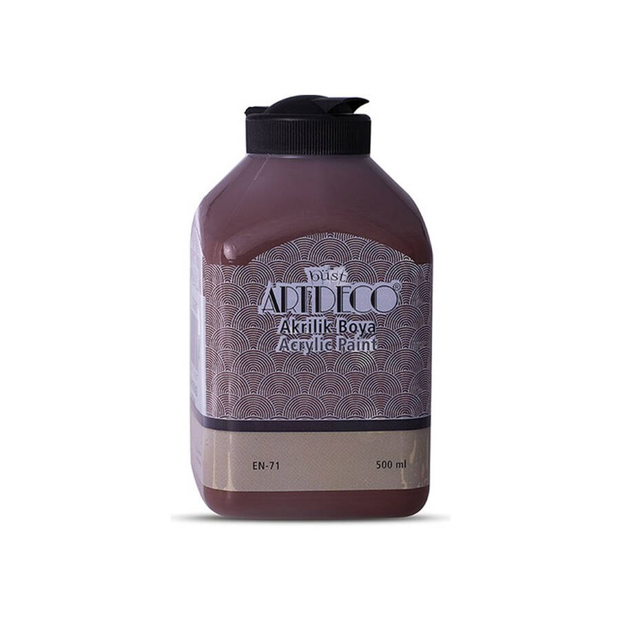 Artdeco Akrilik Boya 500 ml Kahverengi