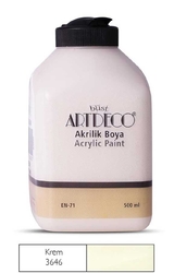 Artdeco Akrilik Boya 500ml Krem - Thumbnail