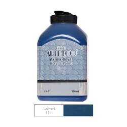 Artdeco - Artdeco Akrilik Boya 500 ml Lacivert