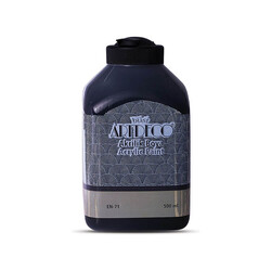 Artdeco - Artdeco Akrilik Boya 500 ml Siyah