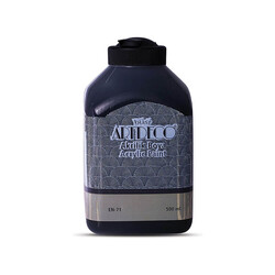 Artdeco Akrilik Boya 500 ml Siyah - Thumbnail