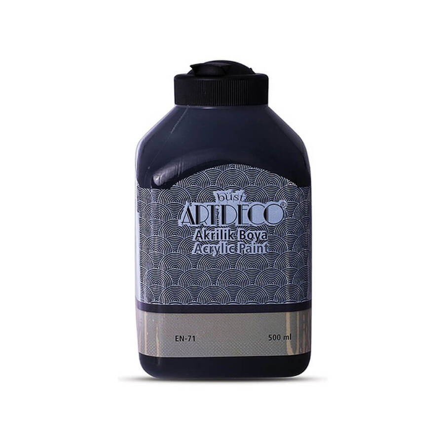 Artdeco Akrilik Boya 500 ml Siyah