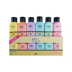 Artdeco - Artdeco Akrilik Boya 6x75 ml Set Pastel Renkler