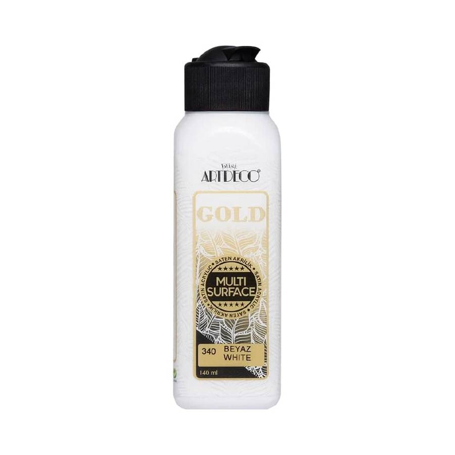 Artdeco Akrilik Boya Gold 140 ml Beyaz