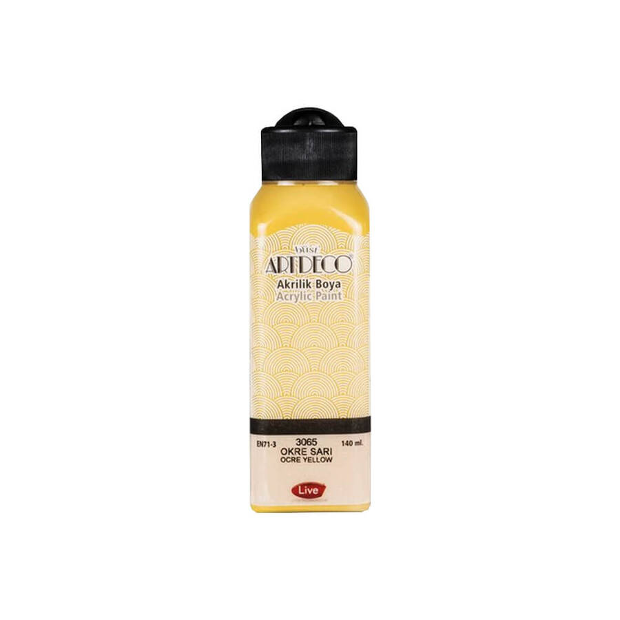 Artdeco Akrilik Boya Okre Sarı 140 ml