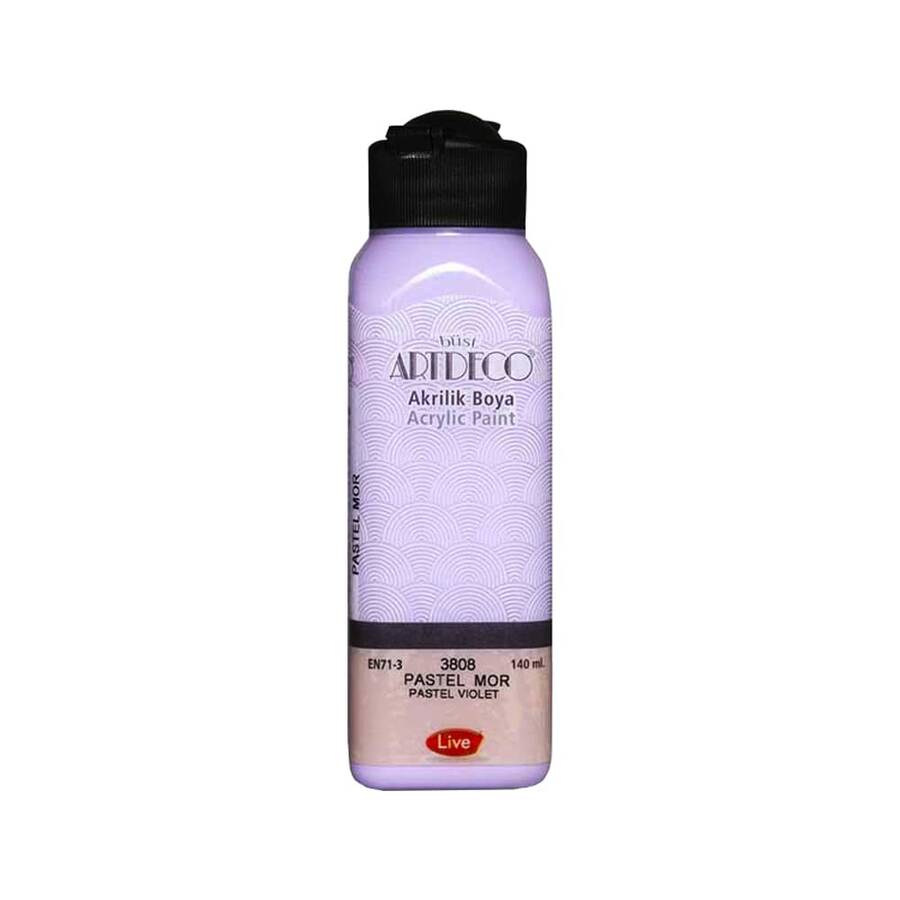 Artdeco Akrilik Boya Pastel Mor 140 ml