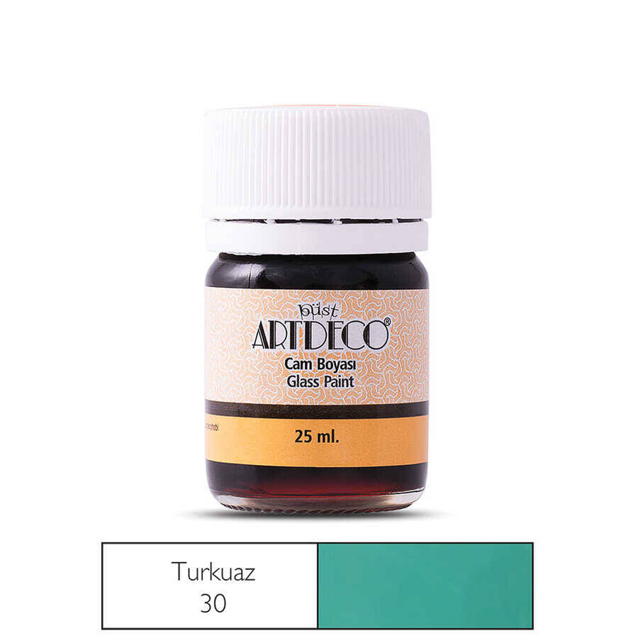 Artdeco Cam Boyası 25 ml Turkuaz