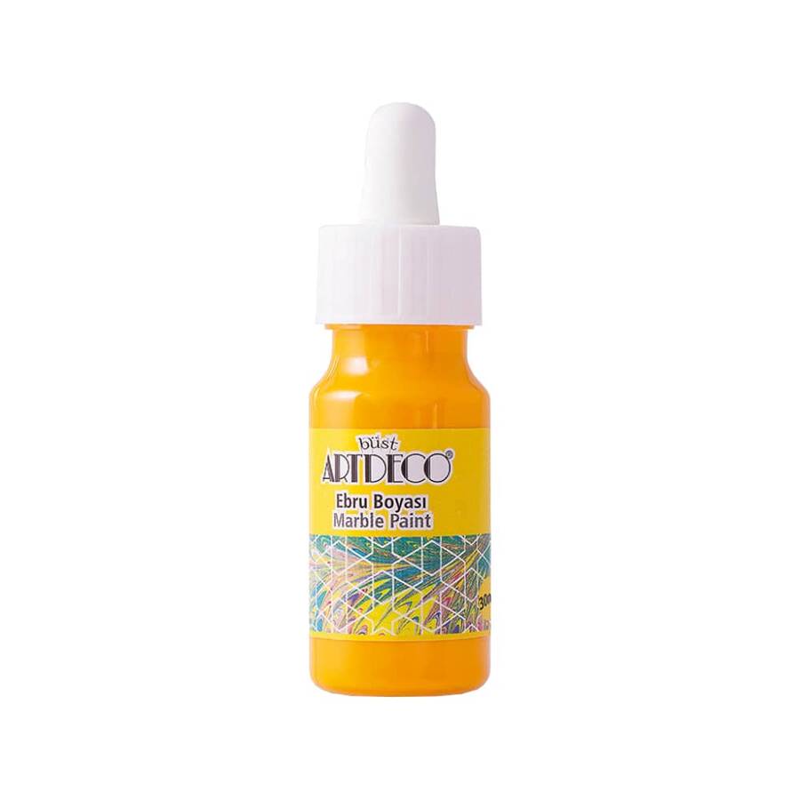 Artdeco Ebru Boyası 30 ml Koyu Sarı