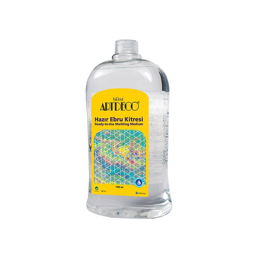 Artdeco Ebru Boyası Sıvı Kitre 1000 ml