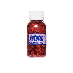 Artdeco - Artdeco Granit Pul 100 ml Kırmızı
