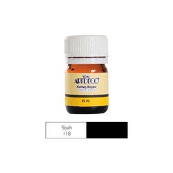 Artdeco - Artdeco Kumaş Boyası 25 ml Siyah