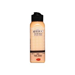 Artdeco - Artdeco Akrilik Boya Pastel 140 ml Pastel Turuncu