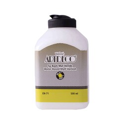 Artdeco - Artdeco Vernik Su Bazlı Mat 500 ml