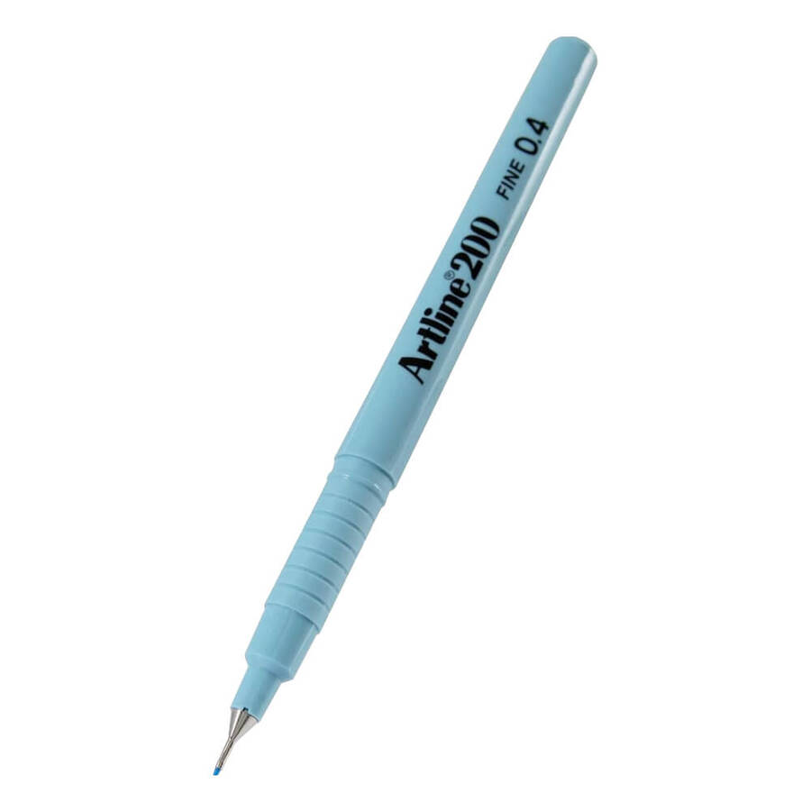 Artline 200 Yazı Kalemi Fineliner 0.4 mm Açık Mavi