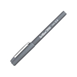 Artline - Artline 200 Yazı Kalemi Fineliner 0.4 mm Gri