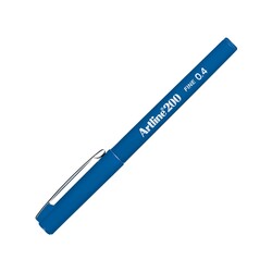 Artline - Artline 200 Yazı Kalemi Fineliner 0.4 mm Mavi