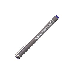Artline 232 Çizim Kalemi Drawing System 0.2 mm Mavi - Thumbnail