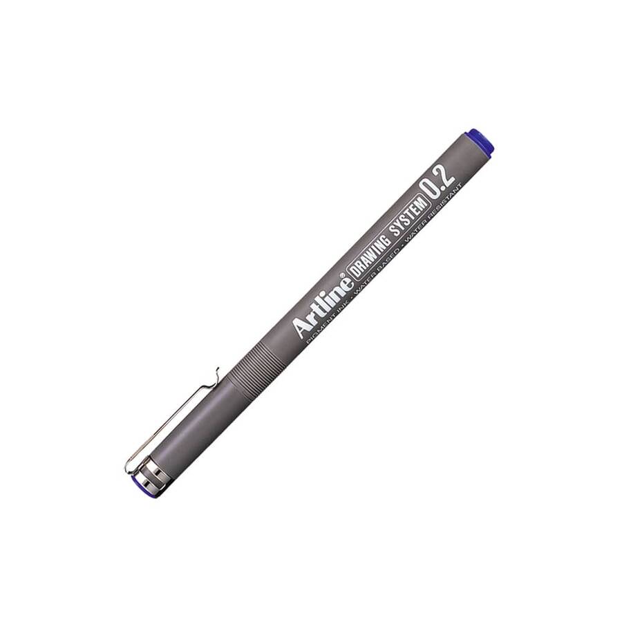 Artline 232 Çizim Kalemi Drawing System 0.2 mm Mavi