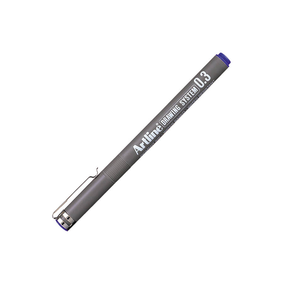 Artline 233 Çizim Kalemi Drawing System 0.3 mm Mavi