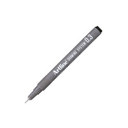 Artline 233 Çizim Kalemi Drawing System 0.3 mm Siyah - Thumbnail