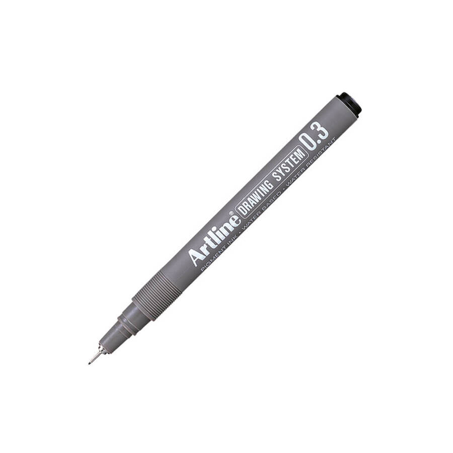 Artline 233 Çizim Kalemi Drawing System 0.3 mm Siyah