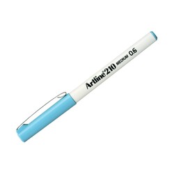 Artline Yazı Kalemi Keçe Uçlu 0.6 mm Açık Mavi - Thumbnail