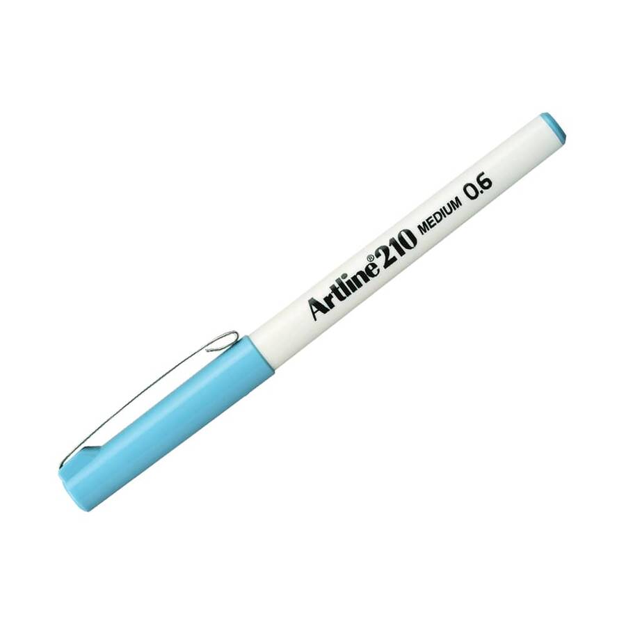 Artline Yazı Kalemi Keçe Uçlu 0.6 mm Açık Mavi