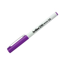 Artline - Artline Yazı Kalemi Keçe Uçlu 0.6 mm Eflatun