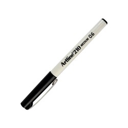 Artline - Artline Yazı Kalemi Keçe Uçlu 0.6 mm Siyah