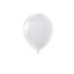 Balon Beyaz Renk 100'lü - Thumbnail