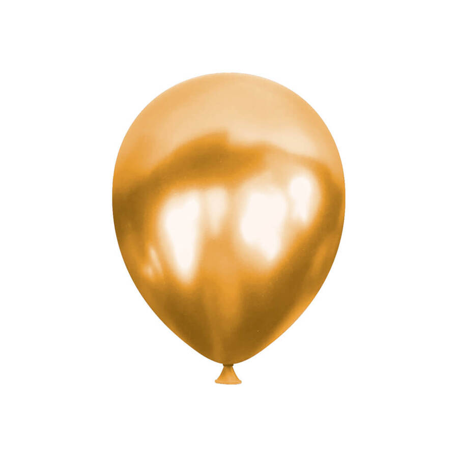 Balon Metalik Altın 100'lü